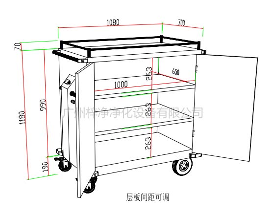 無菌物品運(yùn)送車、回收車、下送車、電動(dòng)運(yùn)送車、密封車設(shè)計(jì)圖